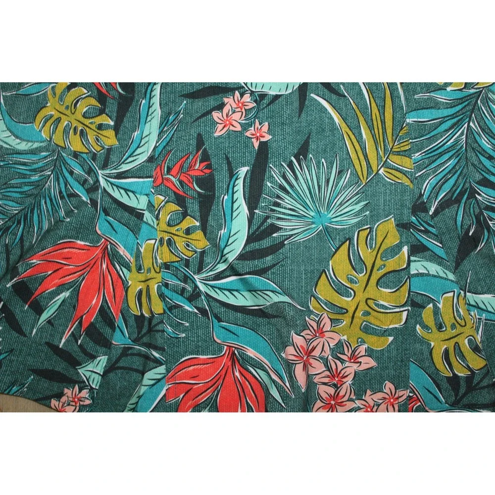 RipSkirt‎ Hawaii Women's Large Tropical Wrap Skirt and Sage Green T-Shirt Set